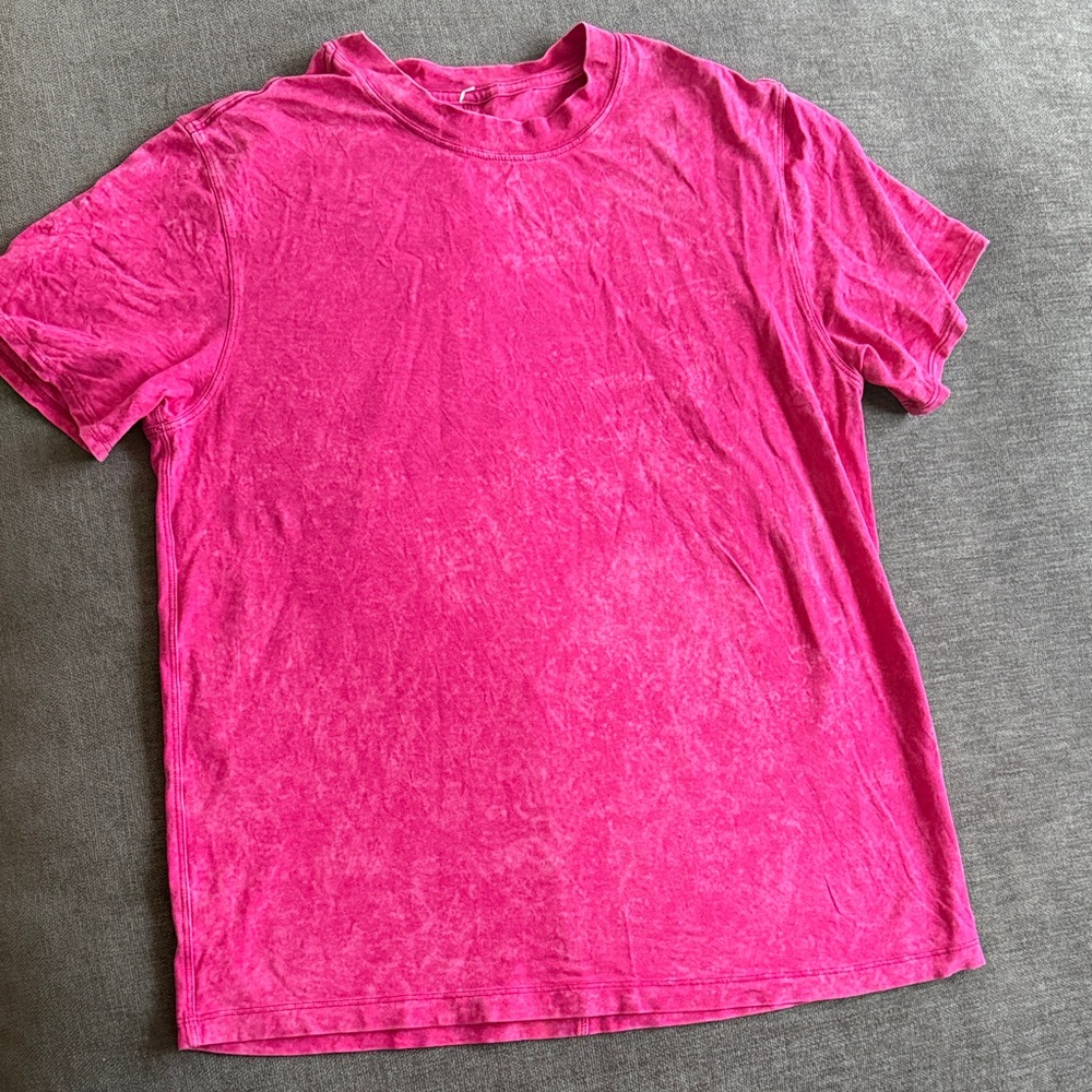 Pink lululemon T-shirt